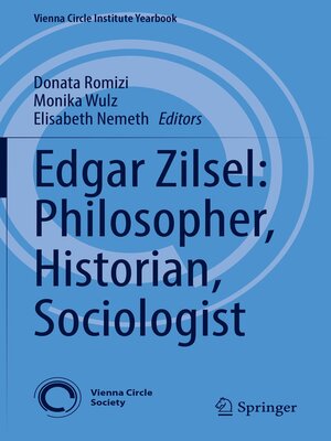 cover image of Edgar Zilsel